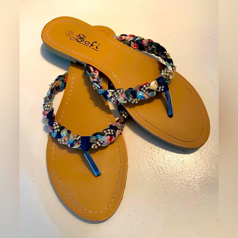 Braided Flip Flops Sandals